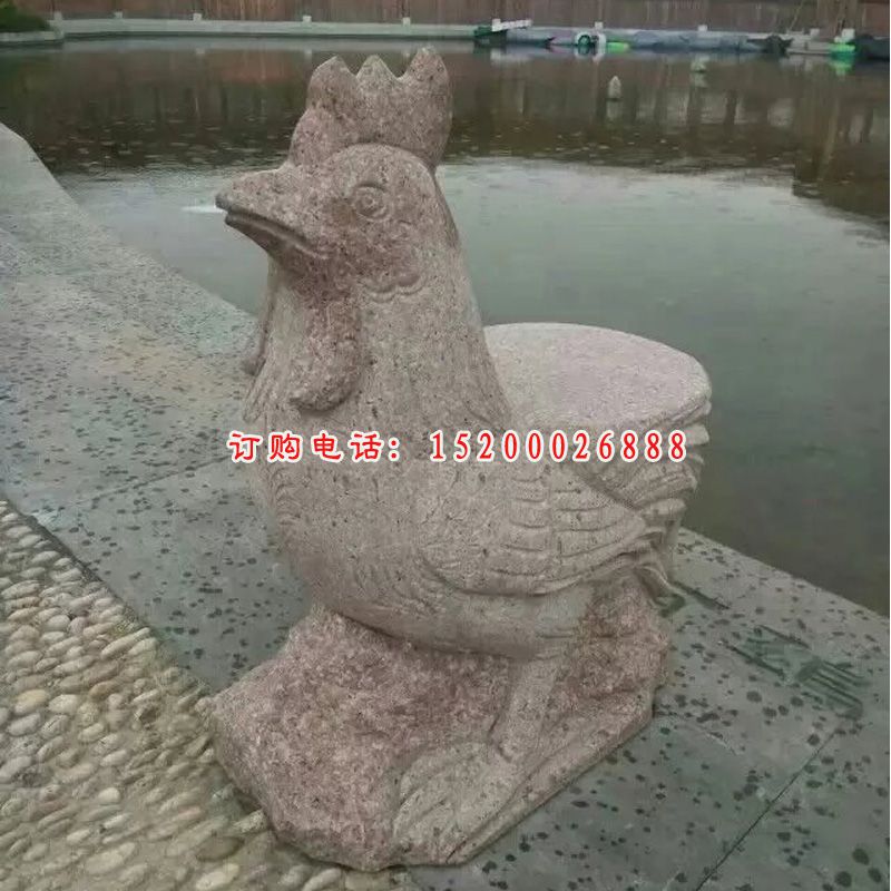 十二生肖石雕，动物石雕 (13)