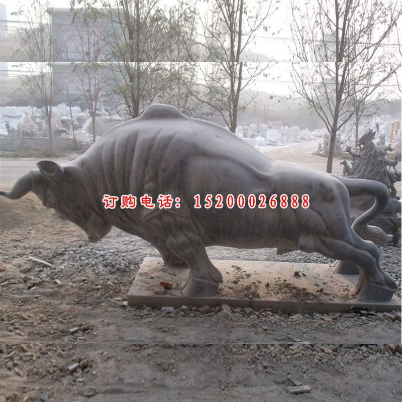 石雕牛，拓荒牛雕塑
