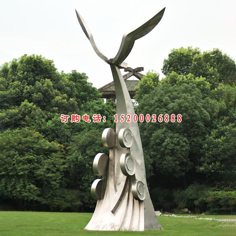 不锈钢动物雕塑，公园不锈钢雕塑