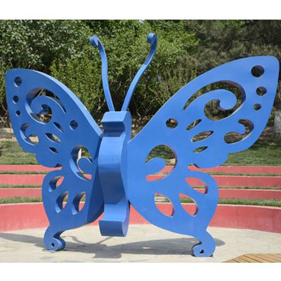 不锈钢蝴蝶  公园景观雕塑