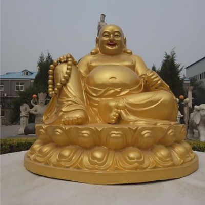铜雕弥勒佛，大型弥勒佛雕塑