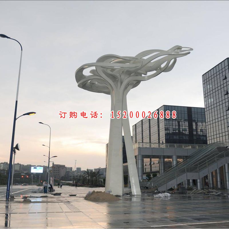 不锈钢雕塑，商业街不锈钢雕塑