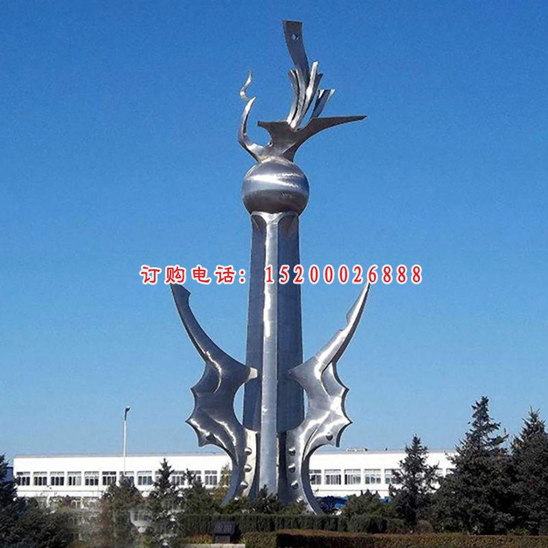 昱志雕塑 广场不锈钢雕塑