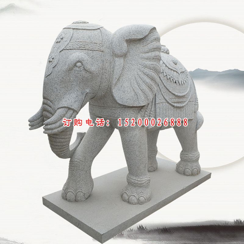 石雕大象4