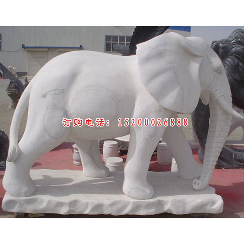 石雕大象大象雕塑