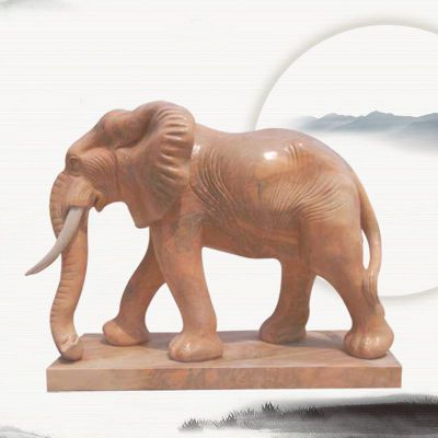 石雕大象雕塑