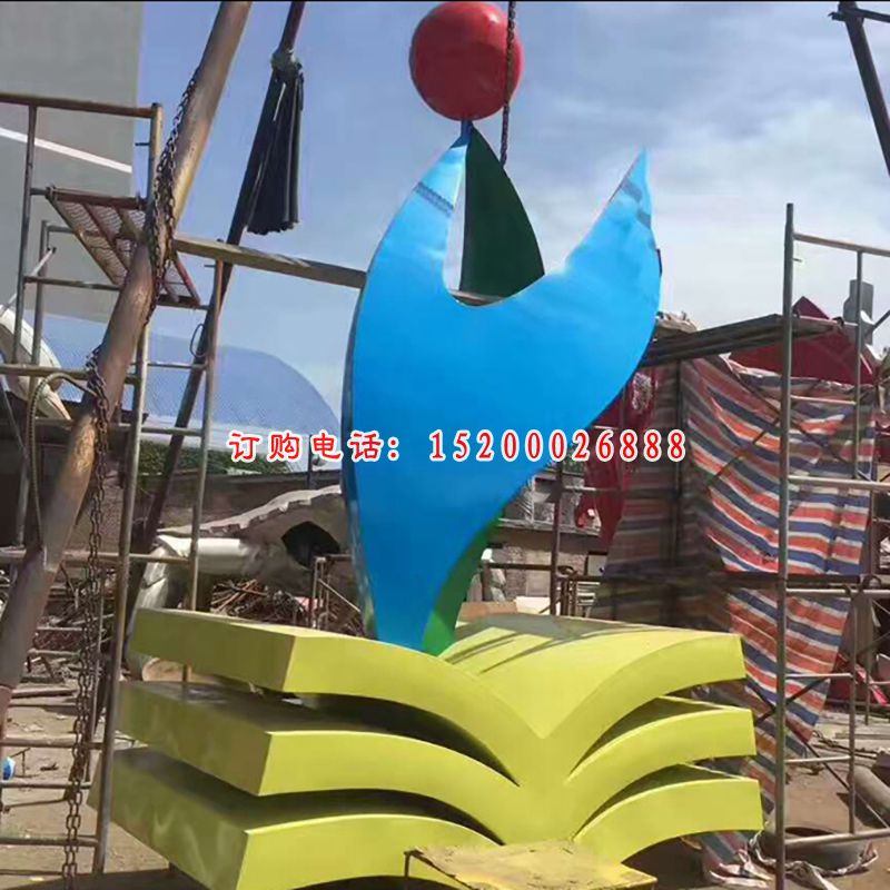 不锈钢雕塑  公园景观雕塑