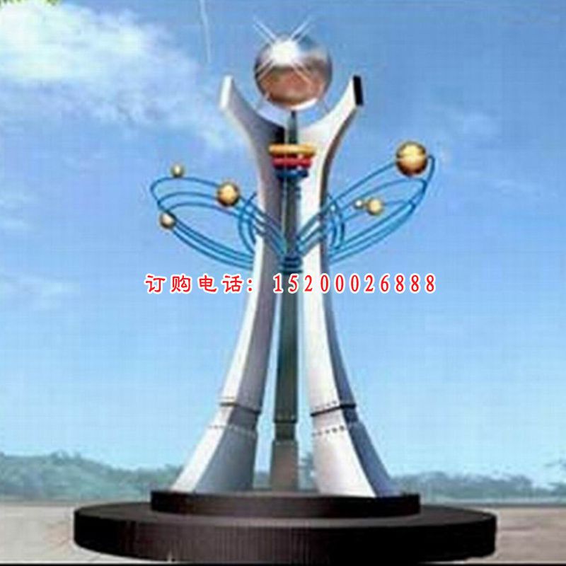 不锈钢璀璨明珠雕塑 广场不锈钢雕塑