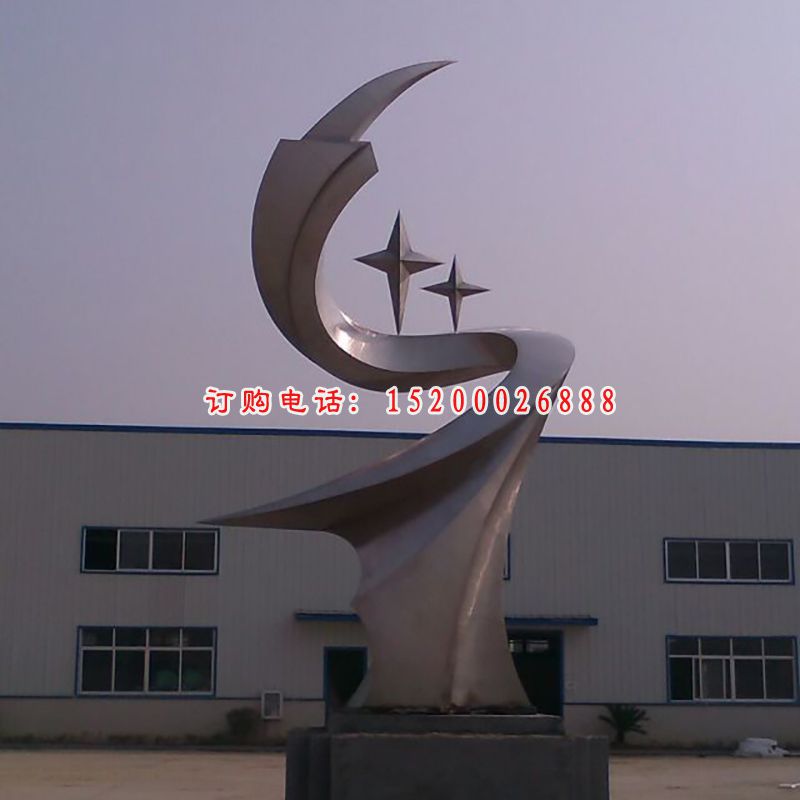 不锈钢光明雕塑 企业不锈钢雕塑