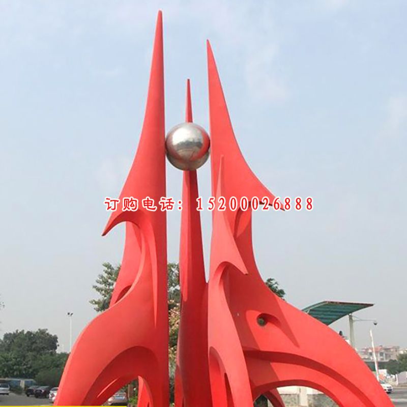 不锈钢升华景观雕塑