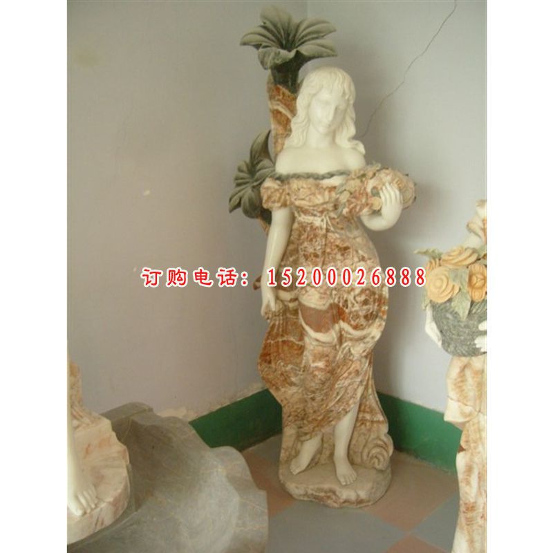 美女石雕，西方人物雕塑 (13)