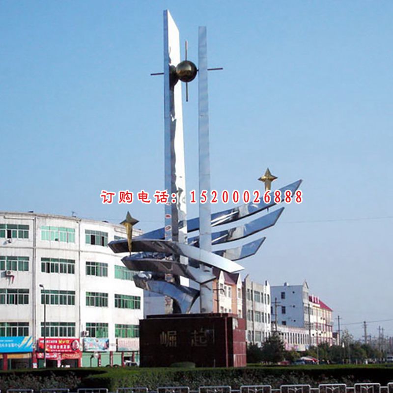 不锈钢希望雕塑  广场景观雕塑