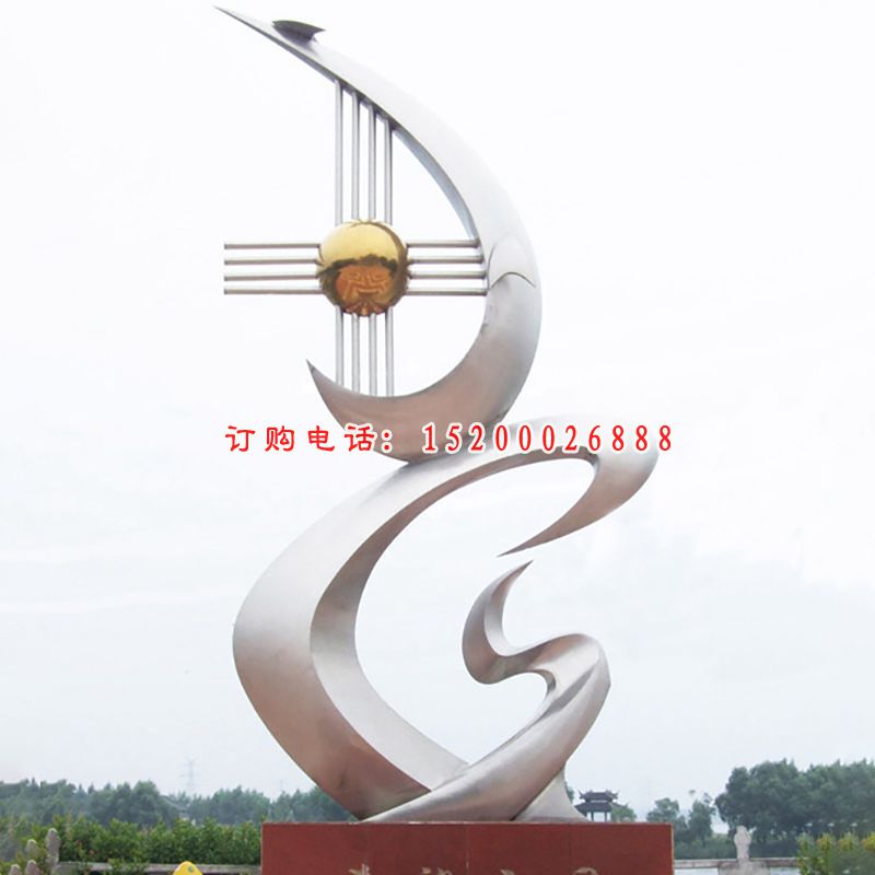 希望之星雕塑，校园不锈钢雕塑