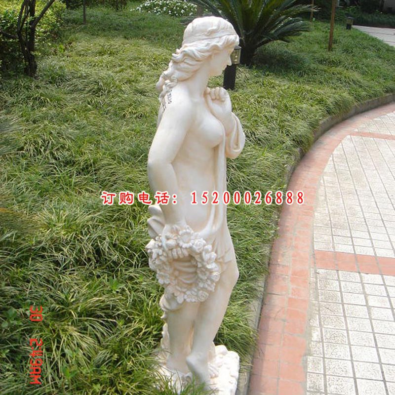 西方美女石雕 公园人物石雕 (3)