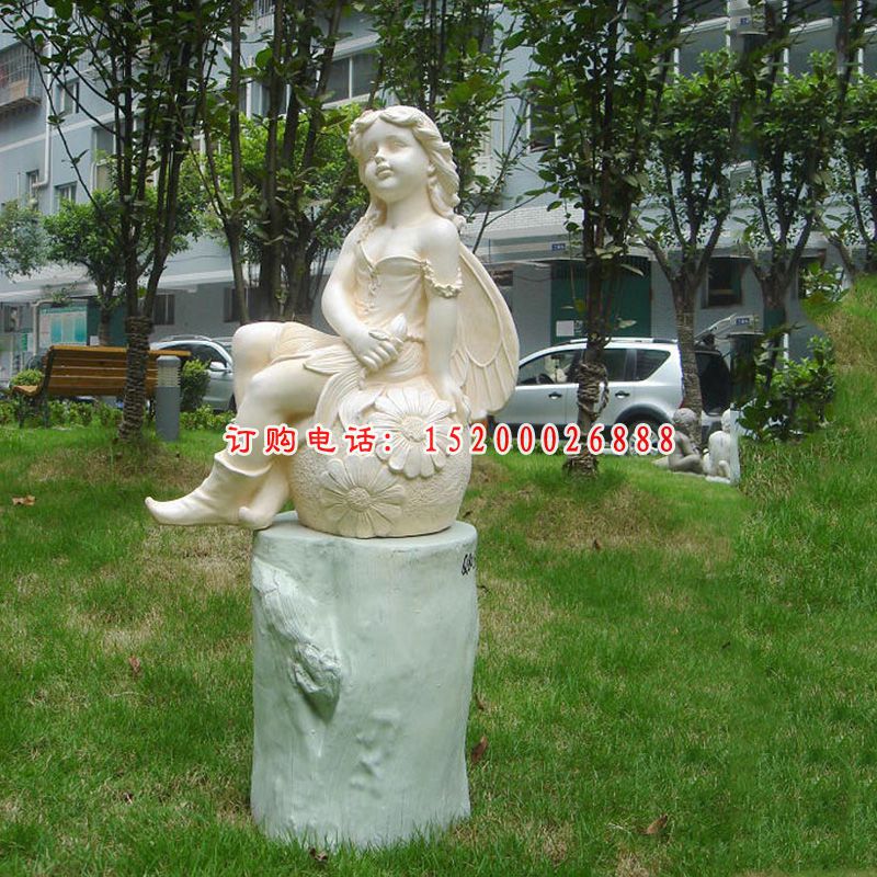 西方美女石雕 公园人物石雕 (6)