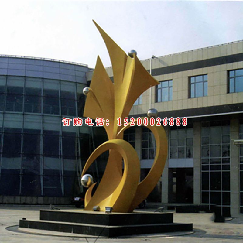 不锈钢雕塑起航景观雕塑