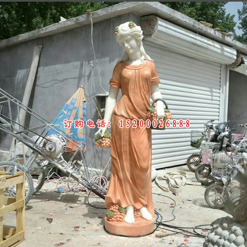 西方人物雕塑，广场人物石雕 (2)