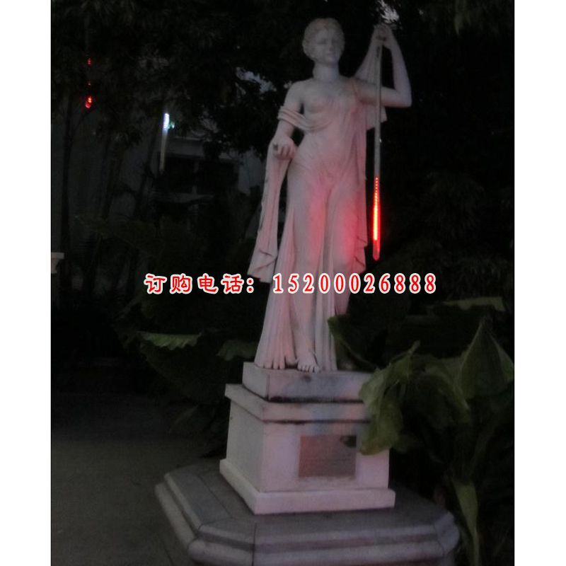 西方人物石雕，街边景观石雕 (2)