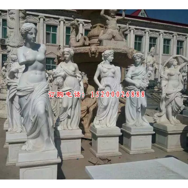 西方人物石雕，欧式人物石雕 (2)