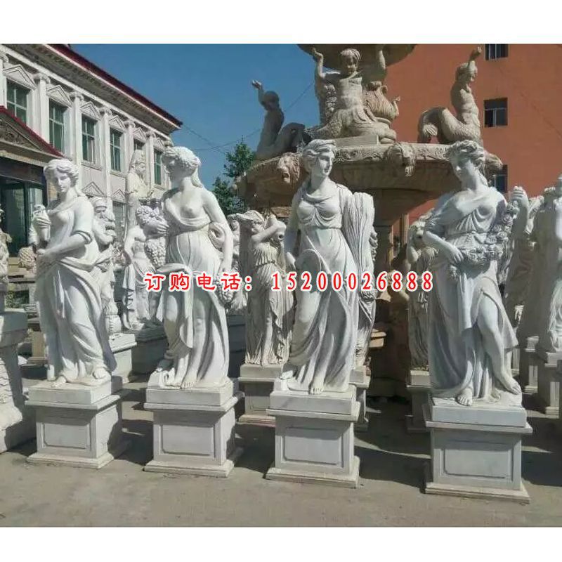 西方人物石雕，欧式人物石雕 (4)