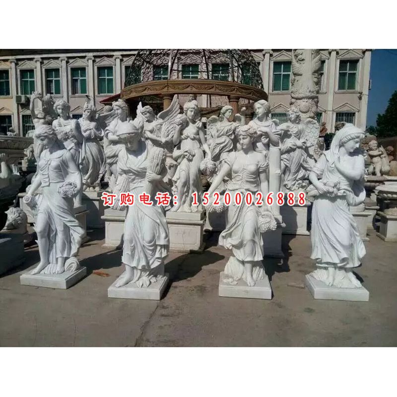 西方人物石雕，人物石雕 (8)