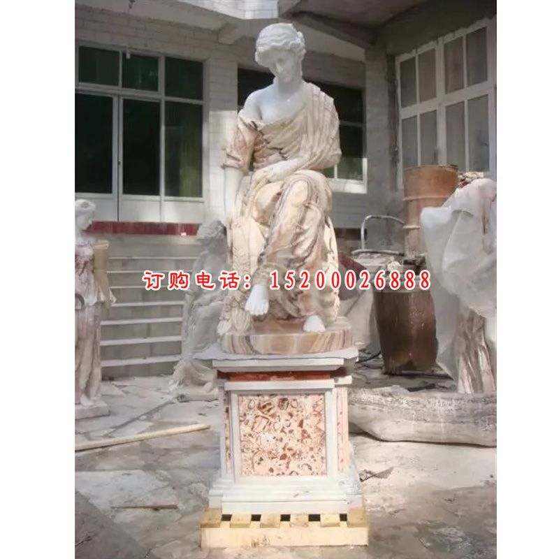 西洋人物石雕，人物石雕 (7)