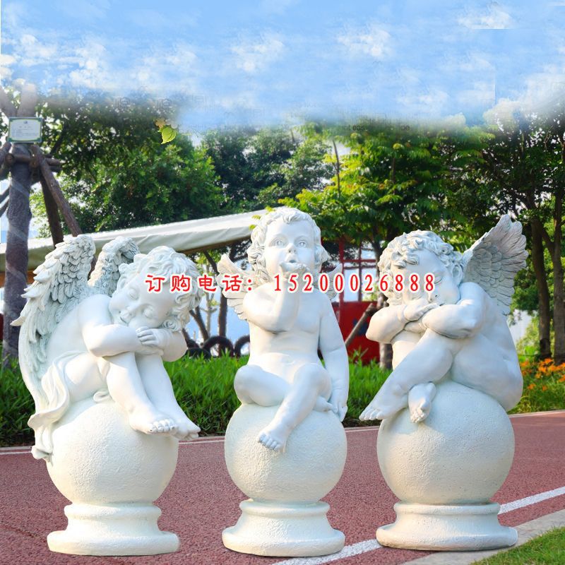 石雕小美女雕塑   校园人物雕塑