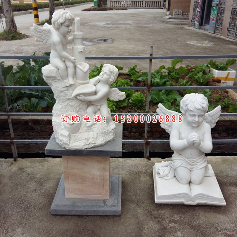 小天使石雕，人物石雕