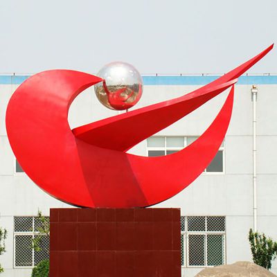 不锈钢海之星   校园景观雕塑