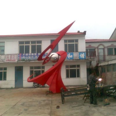 不锈钢未来之星雕塑 不锈钢腾飞雕塑