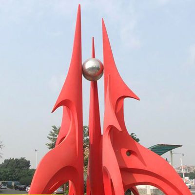 开启光明雕塑 城市不锈钢雕塑 