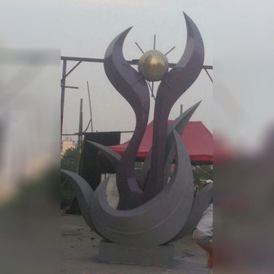 不锈钢明日之星雕塑  不锈钢校园雕塑