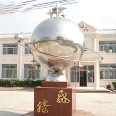 不锈钢飘扬科技  企业景观雕塑 