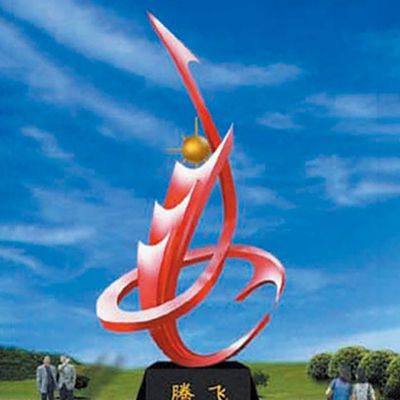 不锈钢腾飞   广场景观雕塑