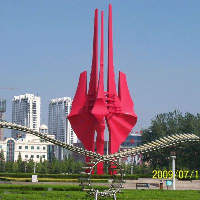 不锈钢团结雕塑城市不锈钢雕塑