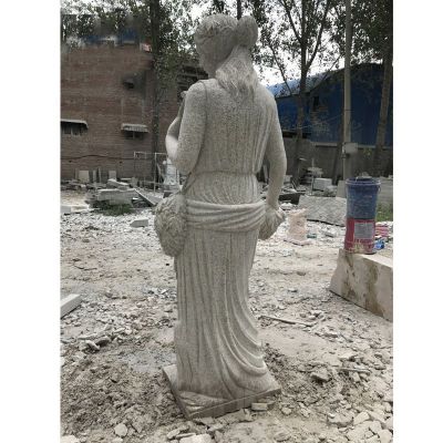 西方美女石雕，公园景观人物 