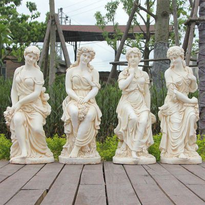 石雕四季女神雕塑