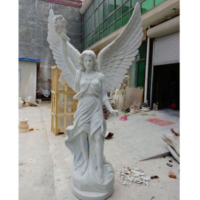 天使石雕，广场天使石雕