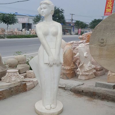 大理石西方美女  石雕广场人物雕塑