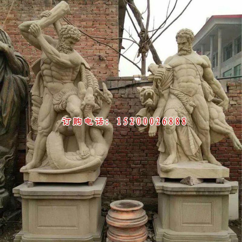 大理石人物石雕，西方人物石雕