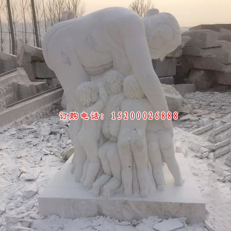 石雕人物，广场公园石雕 (1)