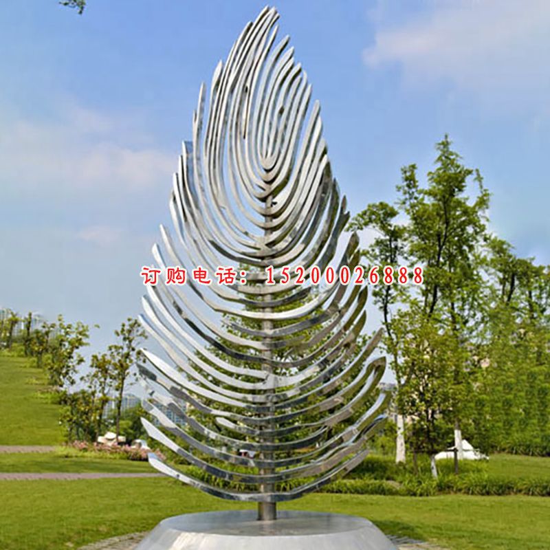 不锈钢镜面镂空树雕塑  公园景观雕塑