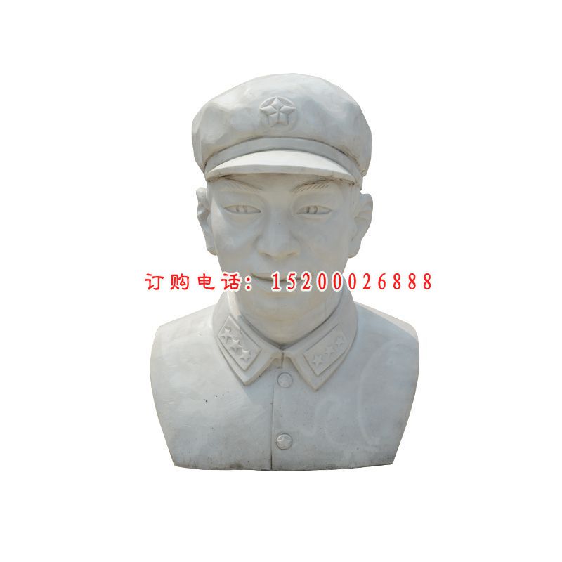 汉白玉军人雕塑  石雕广场纪念人物