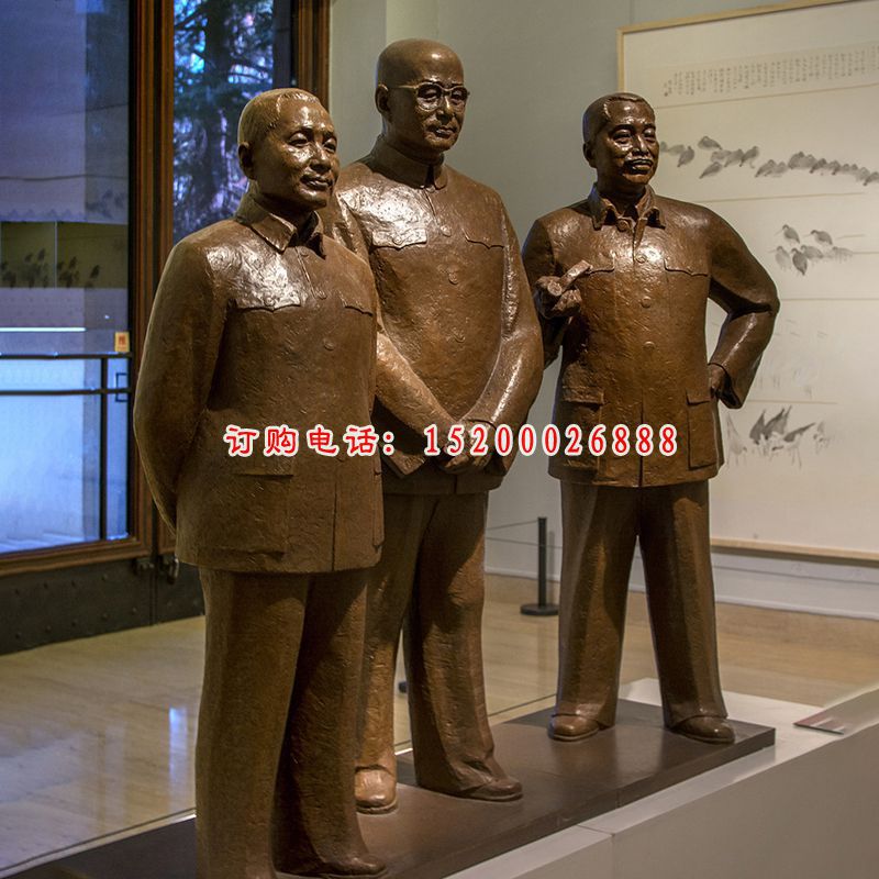 伟人铜雕，广场伟人铜 雕