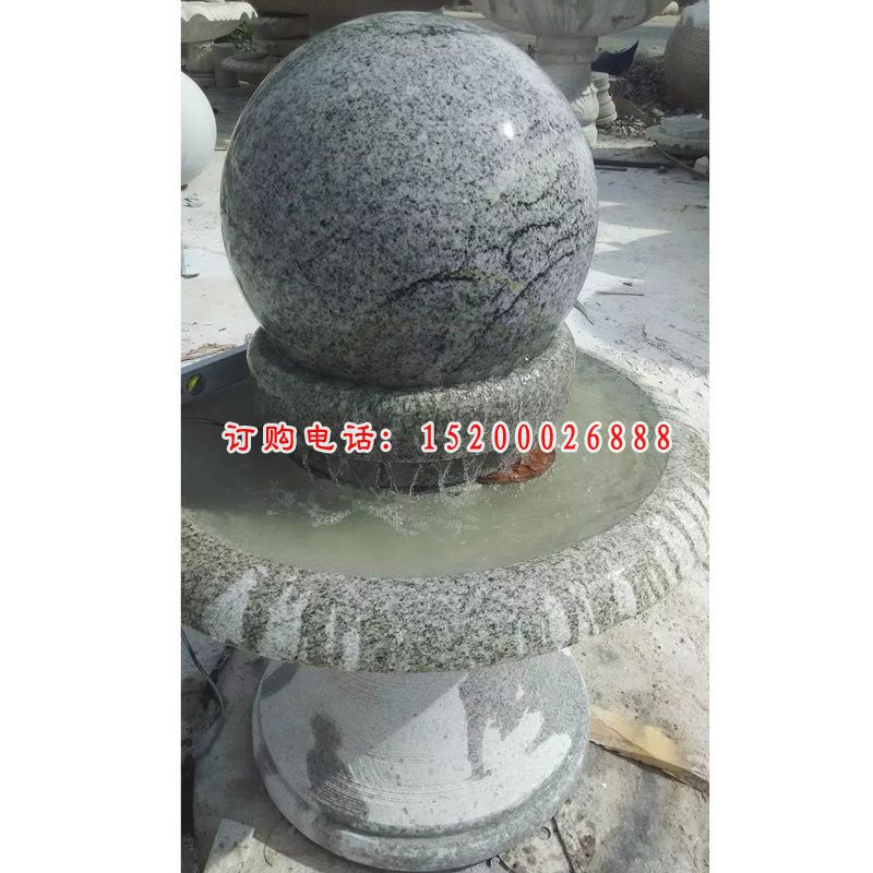 风水球石雕，大理石风水球 (1)