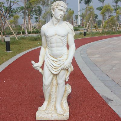 汉白玉西方男人雕塑别墅西方人物石雕