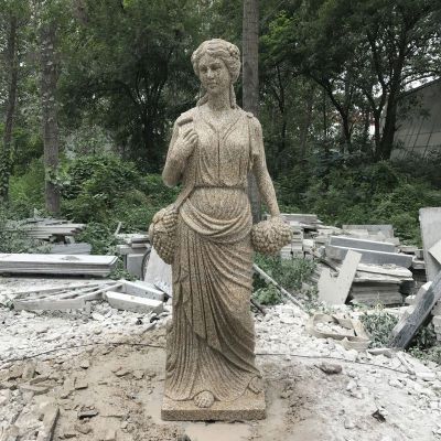 西洋美女石雕，大理石人物雕塑