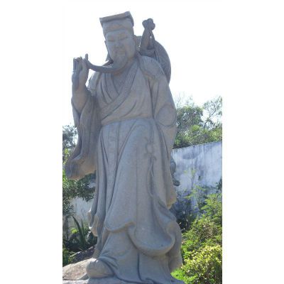 吕洞宾石雕，石雕八仙雕塑