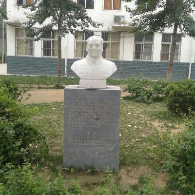 钱学森石雕，校园名人胸像石雕