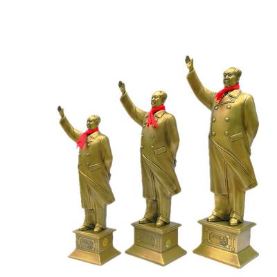 毛主席铜雕 立式伟人雕像 